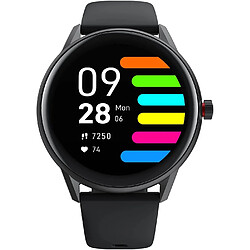 Chrono Smartwatch pour Hommes Femmes Smart Fitness Tracker Montre Fréquence Cardiaque IP68 Étanche Sommeil Natation Sport Montre Tracker Montre avec Fonction de Contrôle de Musique pour Android IOS Téléphones(noir)