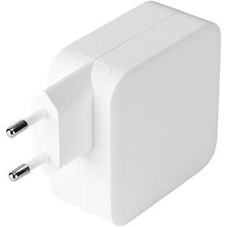 Chargeur mural DELTACO USB-C, technologie GaN, 2x USB-C PD, total de 100 W / USBC-GAN03. pas cher