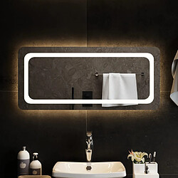 vidaXL Miroir de salle de bain à LED 90x40 cm 