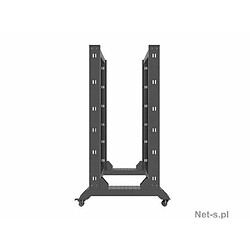 rack lanberg open frame 19" or01-6827-b 27u nero [or01-6827-b]