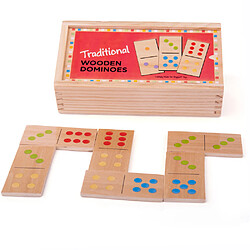 Bigjigs Toys Dominos traditionnels en bois