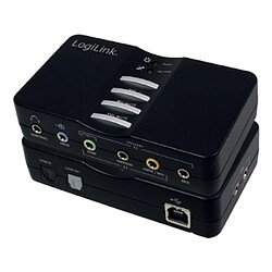 LOGILINK SOUND BOX CARTE SON EXTERNE 8 CANAUX 7.1 DOLBY USB UA0099