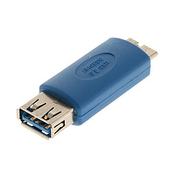 Acheter USB 3.0 Type Femelle vers Micro B Connecteur Mâle OTG Convertisseur Adaptateur