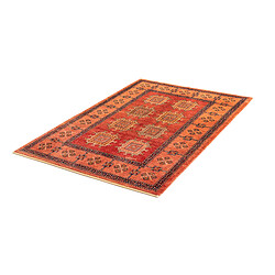 Vidal Tapis de laine 162x108 rouge Kashkuli