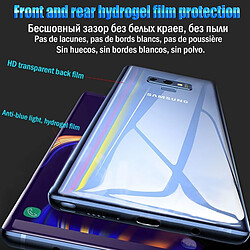 Acheter Wewoo Film protecteur Protection dorsale à couverture totale avec d'alcool et coton à gratter25 PCS Softpour Galaxy S9 Plus