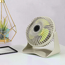 Mini Ventilateur De Bureau Silencieux Rechargeable Usb Portable Grand Vent Petit pas cher