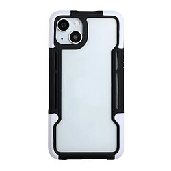 Coque en TPU + acrylique anti-chute, hybride, antichoc noir/blanc pour votre Apple iPhone 13 mini 5.4 pouces