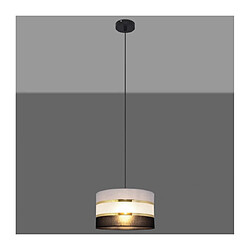 Acheter Helam Suspension Helen Tissu,Fer Noir,or,gris 1 ampoule 90cm