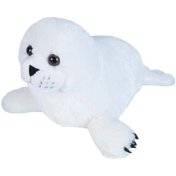 Wild Republic peluche Bébé Phoque commun de 30 cm blanc