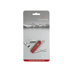 VICTORINOX - 0.6463.B1 - BLISTER VICTORINOX NAILCLIP 580 ROUGE