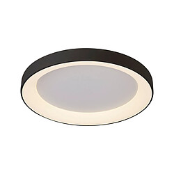 Inspired Ring Ceiling 65cm 48W LED, 3000K, 3900lm, Noir, 3 ans de garantie