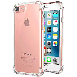 Xeptio Coque Apple iPhone SE 2020 Souple Transparente flexible Bumper en Gel TPU Silicone avec bords renforcés