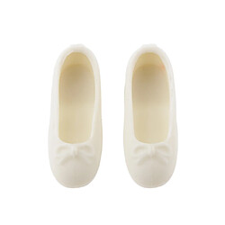 1/6 White Bownot Slip on Shoes pour BJD Blythe Dolls Accessoires de vêtements