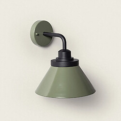 Ledkia Lampe Murale Extérieure Aluminium Medow Vert