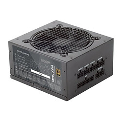 Alimentation Mars Gaming MPB1000M - 1000W - 80 PLUS Gold - Entièrement modulaire - AI-RPM ultra-silencieux - Protection avancée - Câbles extra-plats - Couleur Noir