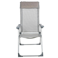 Avis Neka Fauteuil relax de jardin pliant Aloe - 5 Positions - Gris