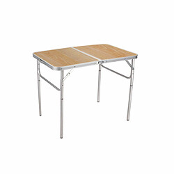 Table Pliante en Aluminium Marbueno D25 Assortie Camping et Plage 90X60X39/70 cm 10031