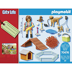 Playmobil® 70676 Playmobil City Life Educatrice et chiens