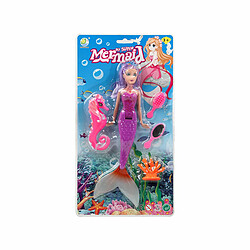 BigBuy Fun Poupée Sirène My super Mermaid 32 x 17 cm