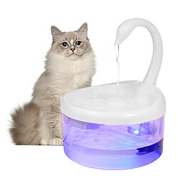 Universal Fontaine pour animaux de compagnie - Transparent/Blanc