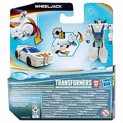 Disney Transformers Earthspark, Figurine Wheeljack 1-Step Flip Changer de 10 cm, à partir de 6 Ans