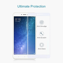 Acheter Wewoo Verre trempé blanc pour Xiaomi Mi Max 2 0.3mm 9 H Dureté 2.5D anti-déflagrant Plein Écran En Film