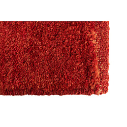 Avis Vidal Tapis de laine 50x45 rouge Gabbeh