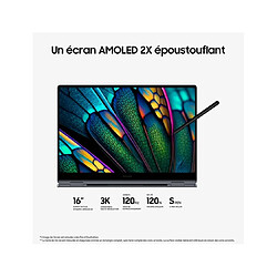 Avis Samsung Ordinateur portable tactile 16" Galaxy Book4 Pro 360 - Core U5/ 16 Go/ 512 Go