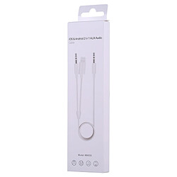 Acheter Wewoo Pour iPhone, iPad, Samsung, Huawei, Xiaomi, HTC 1m 2 en 1 Lightning mâle et 3,5 mm à 3,5 mm câble audio AUX,