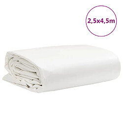 vidaXL Bâche bleu 2,5x4,5 m 650 g/m² pas cher