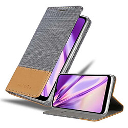 Cadorabo Coque WIKO VIEW 3 LITE Etui en Gris