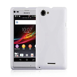 Cadorabo Coque Sony Xperia L Etui en Blanc