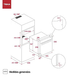 Avis Four à pyrolyse Teka HSB620P 3552 W 70 L