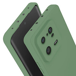 Avis Avizar Coque pour Xiaomi 13 Pro Silicone Intérieur Microfibre Finition Mate vert