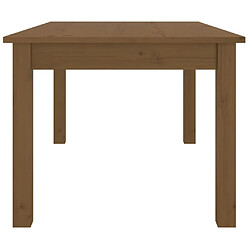 Acheter ComfortXL Table Basse Marron Miel 80x50x40 Cm Bois Massif De Pin