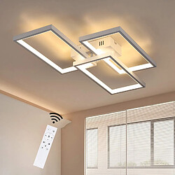 Autres Temps ZMH LED Dimmable Ceiling Light with Remote Control 63W Living Room Lights