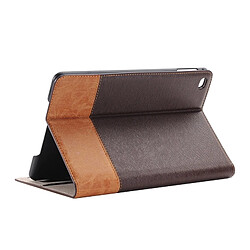 Wewoo Smart Cover marron pour iPad Pro 12,9 pouces Cross & peau de mouton Texture horizontale Flip étui en cuir avec Holder & Card Slots & Wallet pas cher