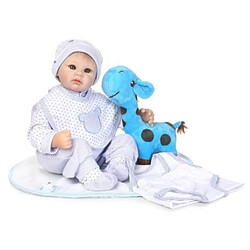 Universal Renaissance Baby Doll Wharf Silicone Doux Poupée réaliste Nouveau-né Fille Mariée 50 cm