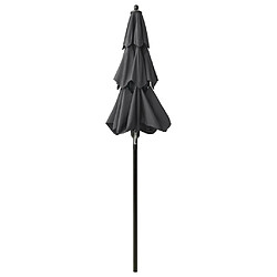 Acheter Maison Chic Parasol Jardin | Parasol à 3 niveaux avec mat en aluminium Anthracite 2 m - GKD26634