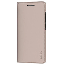 CP-303 Etui origine pour NOKIA 3.1 coloris beige