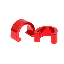 Avis 10pcs Cyclisme Mtb Route Vélo Câble C-clips Boucles Guides De Manutention Rouge