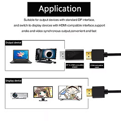 Acheter Cfsyls Port d'affichage 1080P vers adaptateur Compatible HDMI