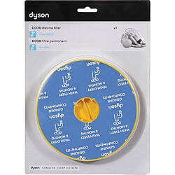 Pré-filtre interne pour aspirateurs traineaux dc08 dyson