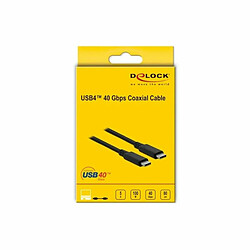 Avis Câble USB C DELOCK 86979 Noir 80 cm