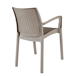 Avis Keter Fauteuil de jardin Bali Cappuccino empilable