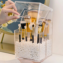 Universal Acrylique Organisateur de maquillage Porte-maquillage Outillage de maquillage Boîte à perles Brosse Accessoires Housse de cartouche d'organisation