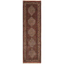 Vidal Tapis de couloir en laine 291x83 brun Bidjar