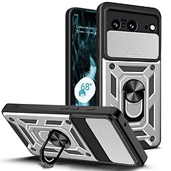 Htdmobiles Coque pour Google Pixel 8 5G - housse etui rigide anti choc + film ecran - GRIS