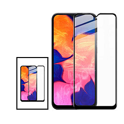 PHONECARE Kit 2 Film Verre Trempé 5D Full Cover pour Xiaomi Redmi Note 11E - Transparent / Noir