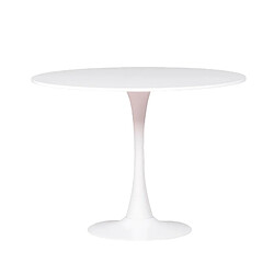 Nest Dream Table à manger ronde design (100cm) - Tulip